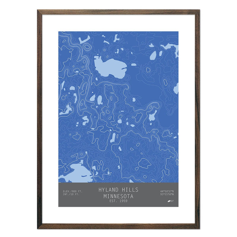 Hyland Hills, Minnesota - Muir Way - TOPO Series