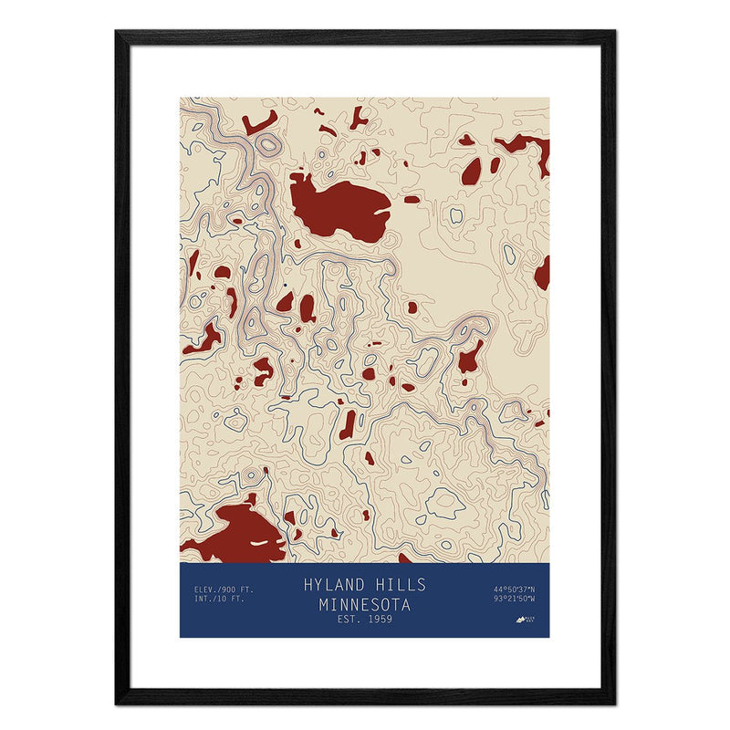 Hyland Hills, Minnesota - Muir Way - TOPO Series