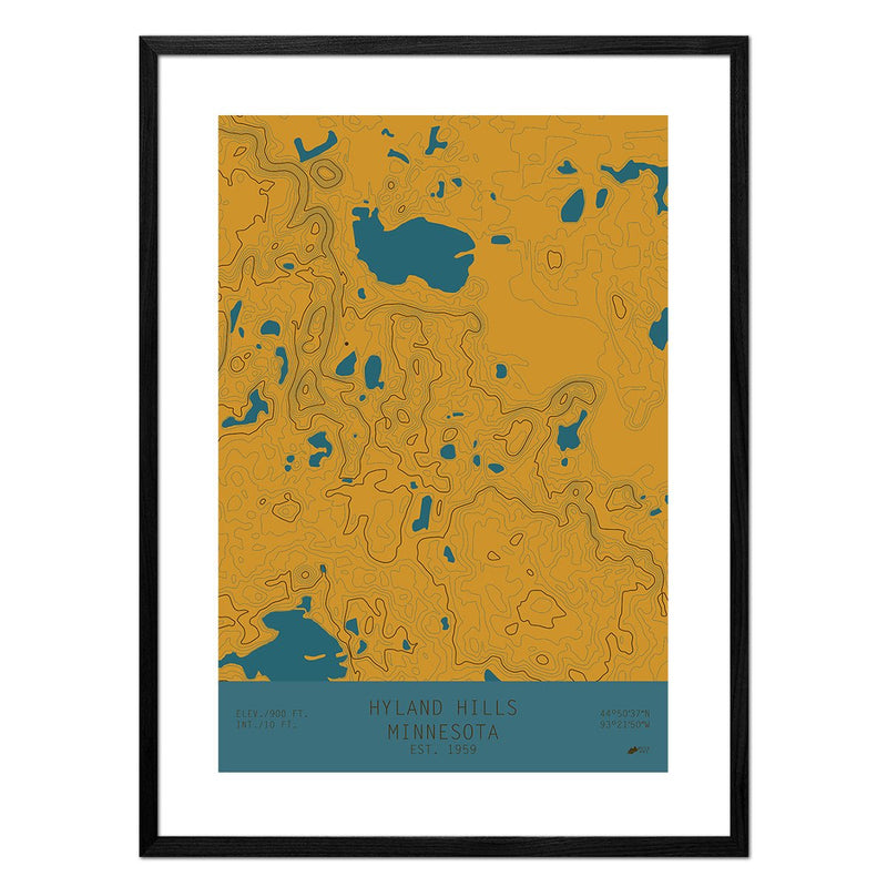 Hyland Hills, Minnesota - Muir Way - TOPO Series