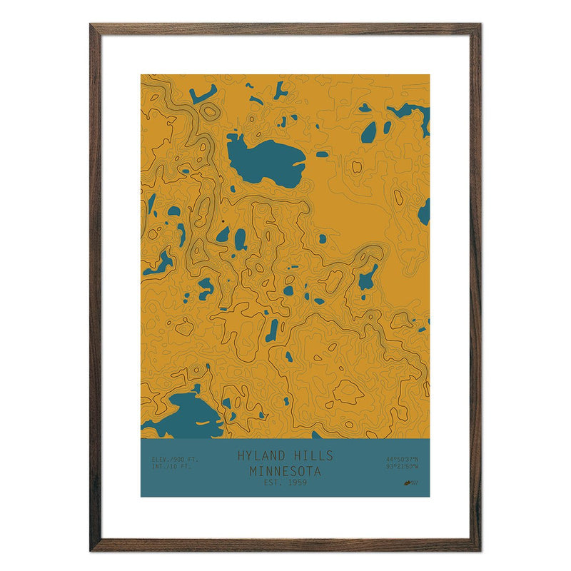 Hyland Hills, Minnesota - Muir Way - TOPO Series