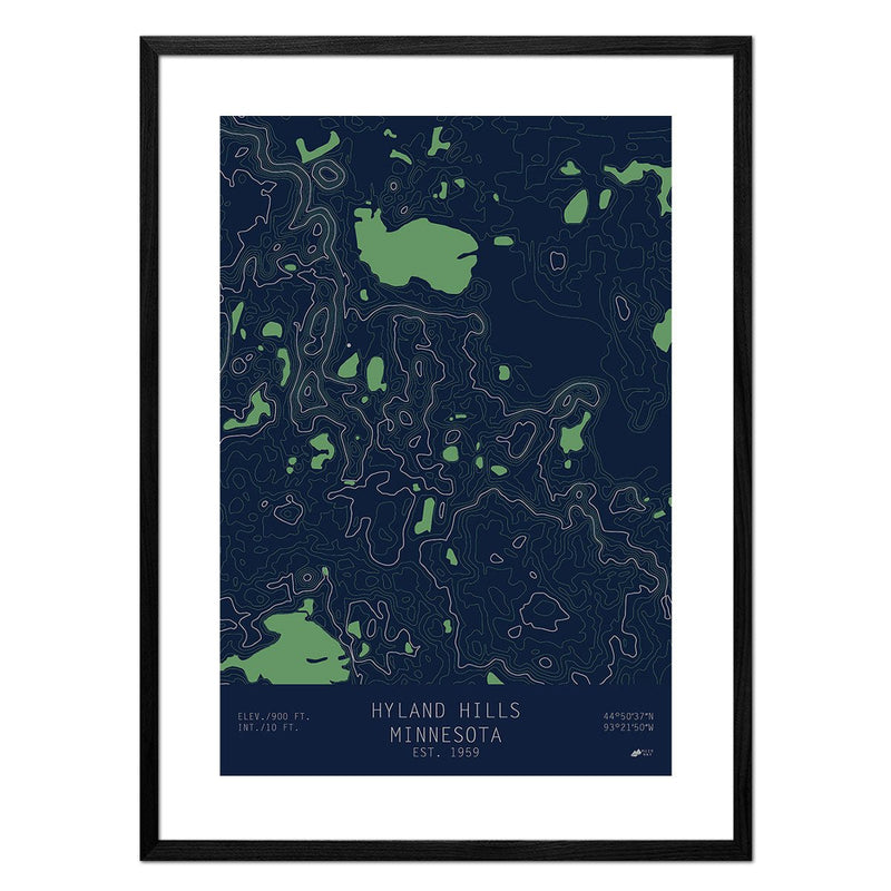 Hyland Hills, Minnesota - Muir Way - TOPO Series