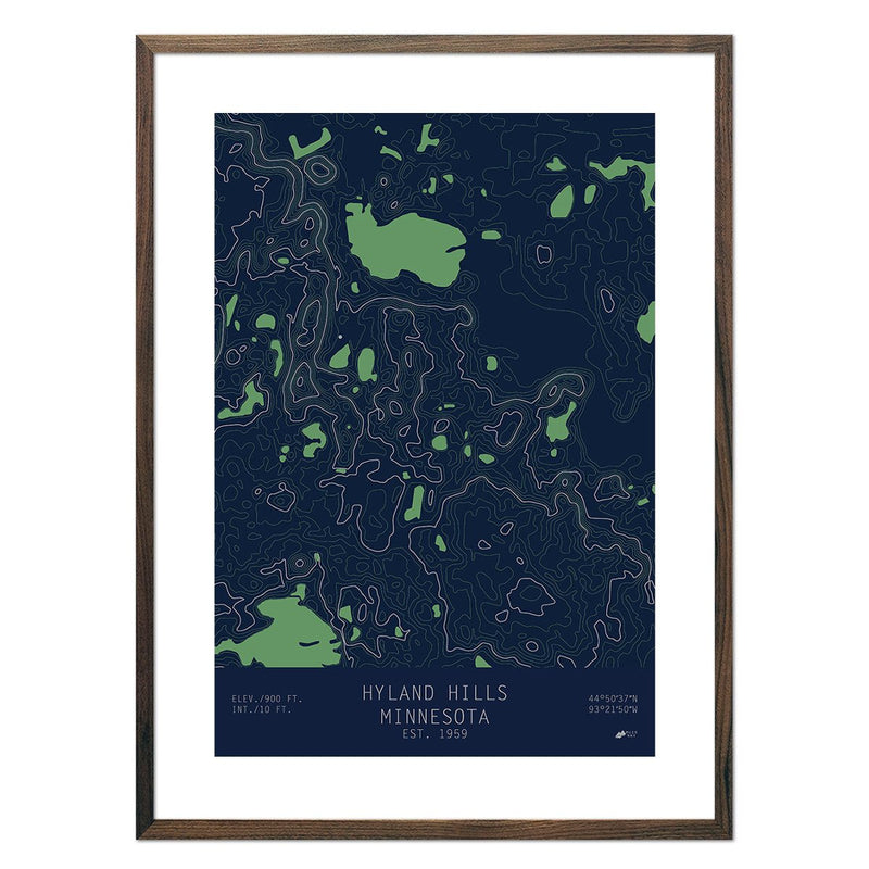 Hyland Hills, Minnesota - Muir Way - TOPO Series