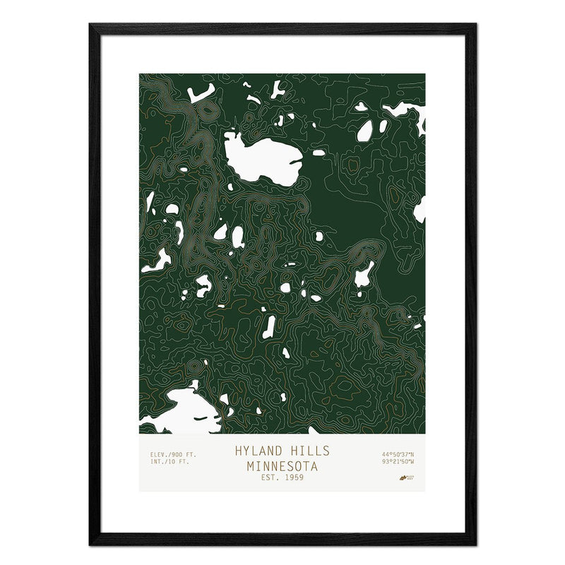 Hyland Hills, Minnesota - Muir Way - TOPO Series