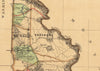 Idaho Territory 1876 Map