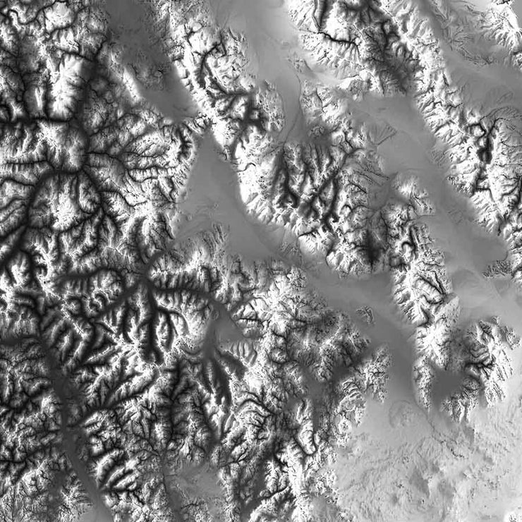 Idaho Elevation Map – Muir Way