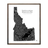 Idaho Hydrology Map