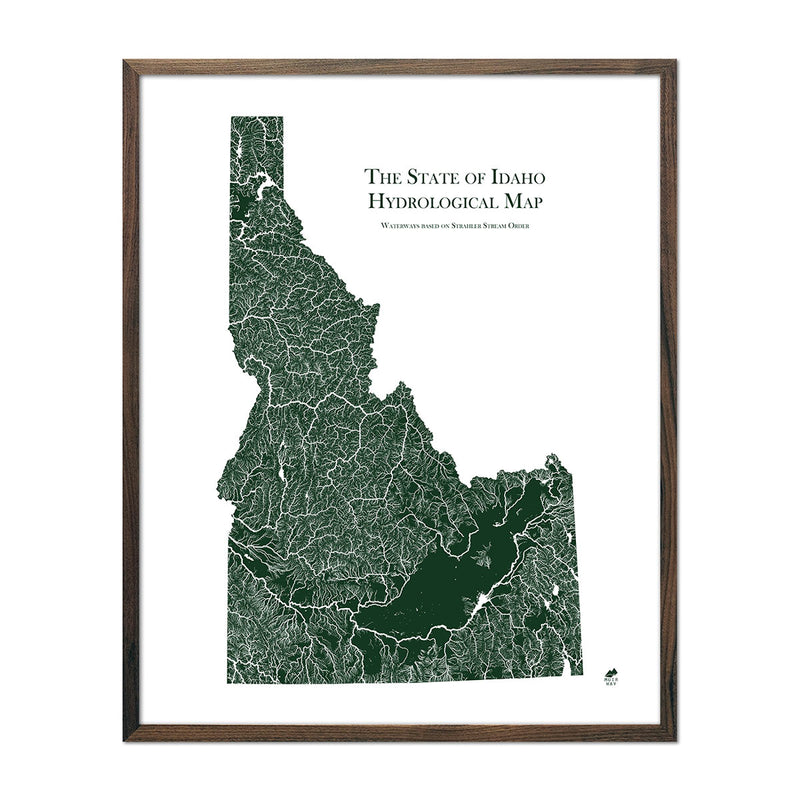 Idaho Hydrological Map - Muir Way - Hydrology