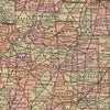 Illinois 1883 Map