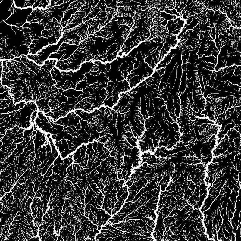 Illinois Hydrological Map - Muir Way - Hydrology
