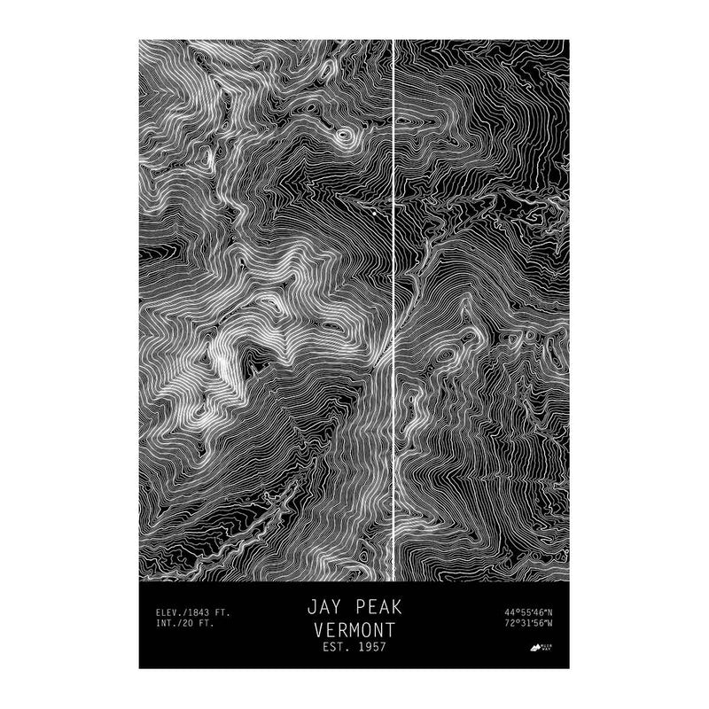 Jay Peak, Vermont - Muir Way - TOPO Series