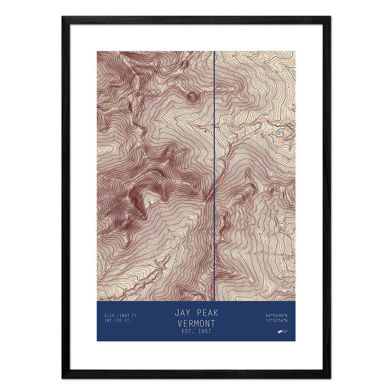 Jay Peak, Vermont - Muir Way - TOPO Series