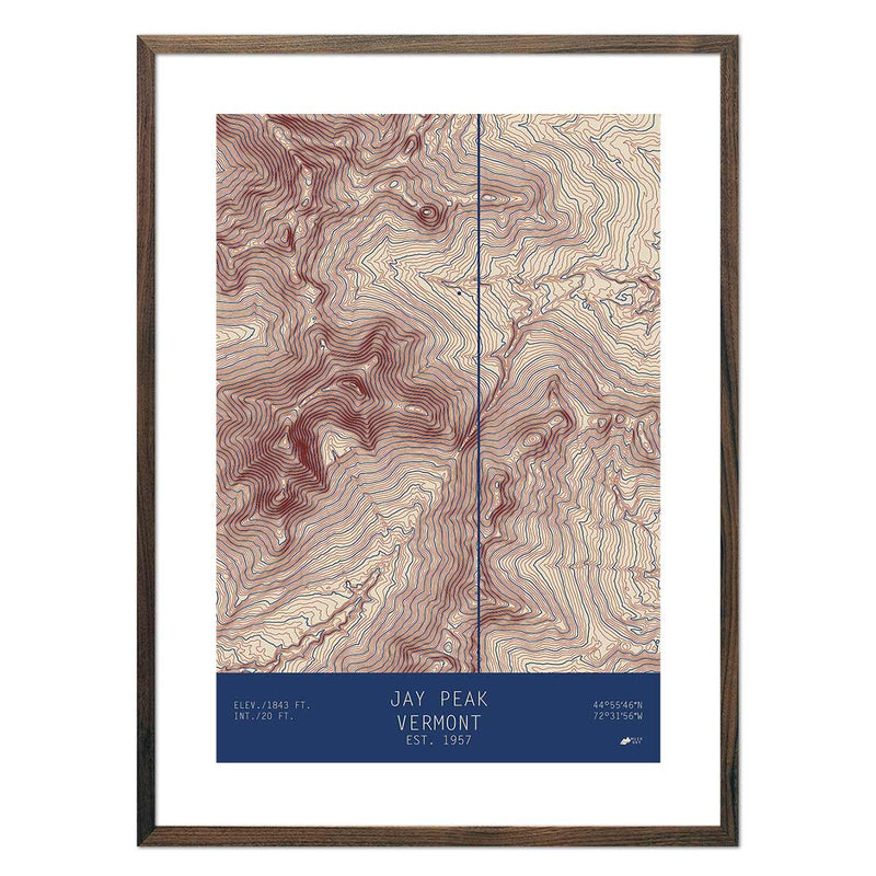 Jay Peak, Vermont - Muir Way - TOPO Series