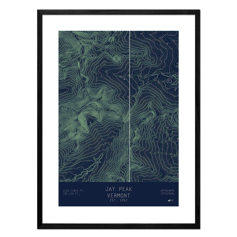 Jay Peak, Vermont - Muir Way - TOPO Series