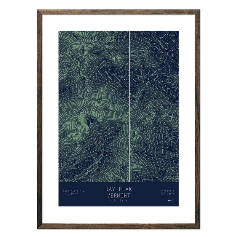 Jay Peak, Vermont - Muir Way - TOPO Series