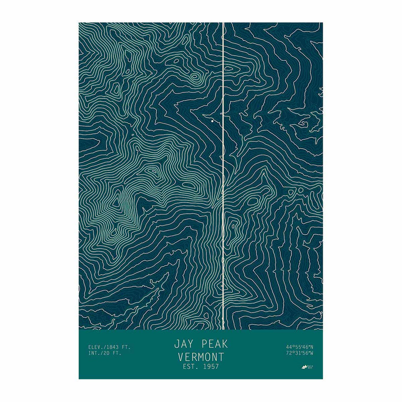 Jay Peak, Vermont - Muir Way - TOPO Series