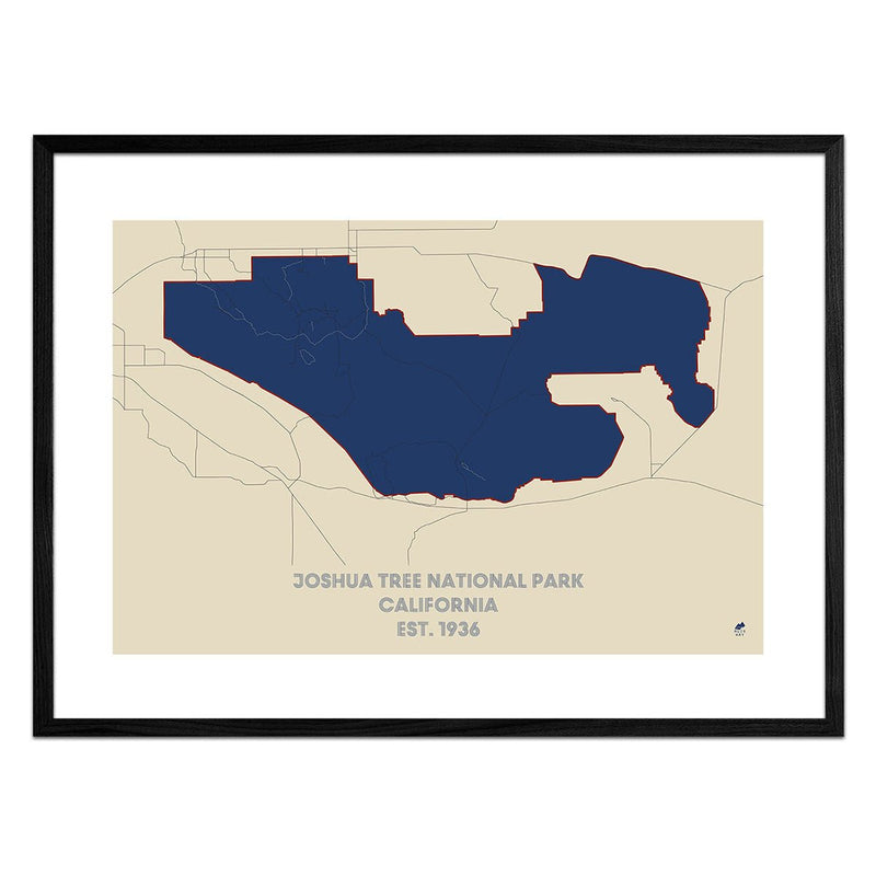 Joshua Tree National Park Map - Muir Way - National Park