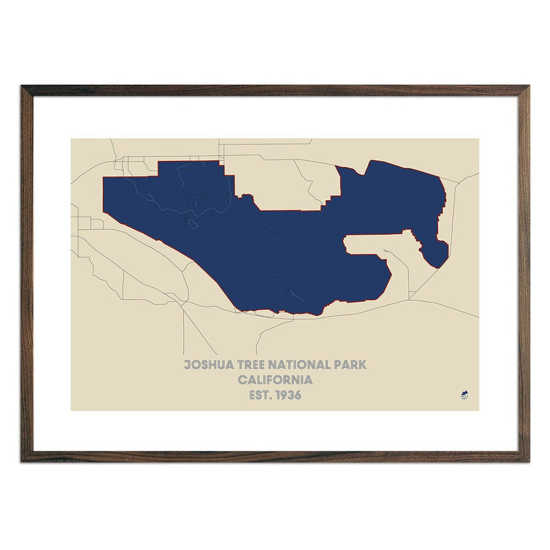 Joshua Tree National Park Map - Muir Way - National Park