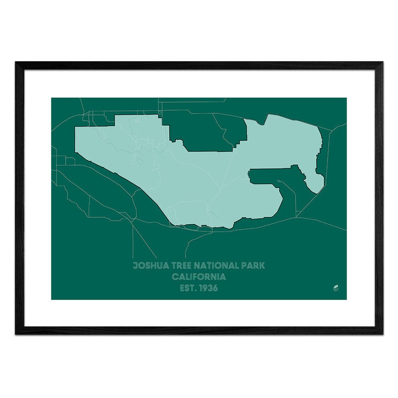 Joshua Tree National Park Map - Muir Way - National Park