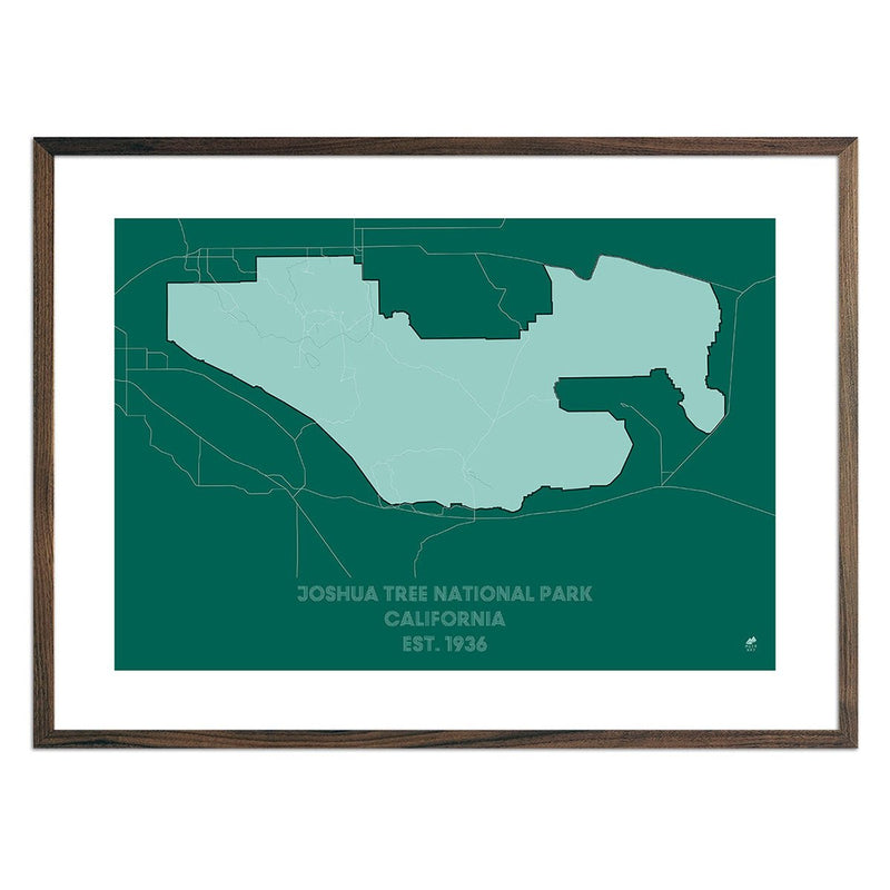 Joshua Tree National Park Map - Muir Way - National Park