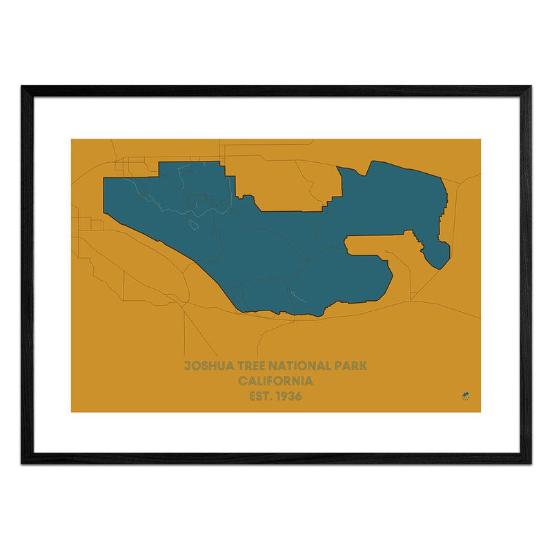 Joshua Tree National Park Map - Muir Way - National Park
