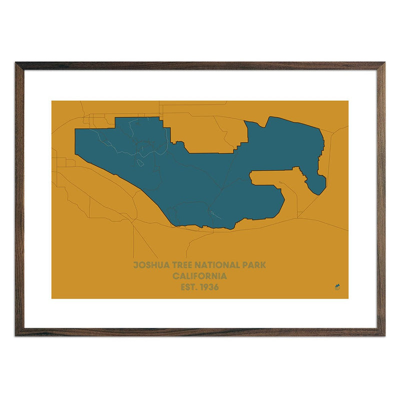 Joshua Tree National Park Map - Muir Way - National Park