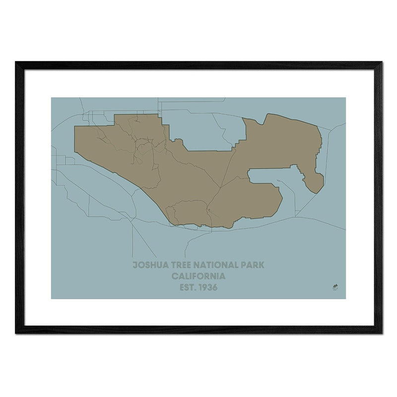 Joshua Tree National Park Map - Muir Way - National Park