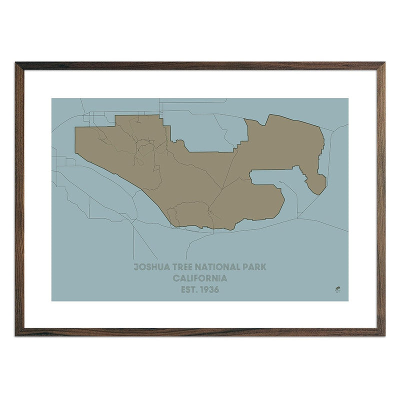 Joshua Tree National Park Map - Muir Way - National Park