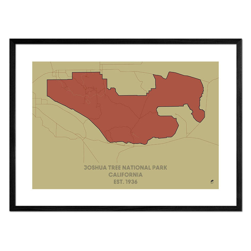 Joshua Tree National Park Map - Muir Way - National Park