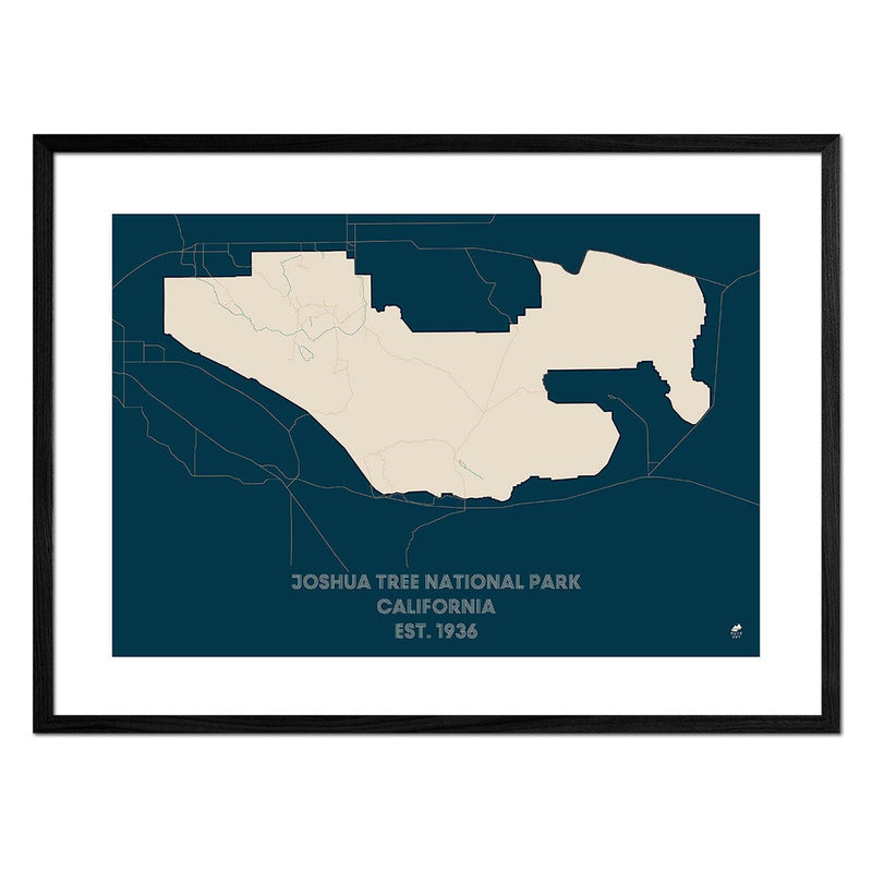 Joshua Tree National Park Map - Muir Way - National Park
