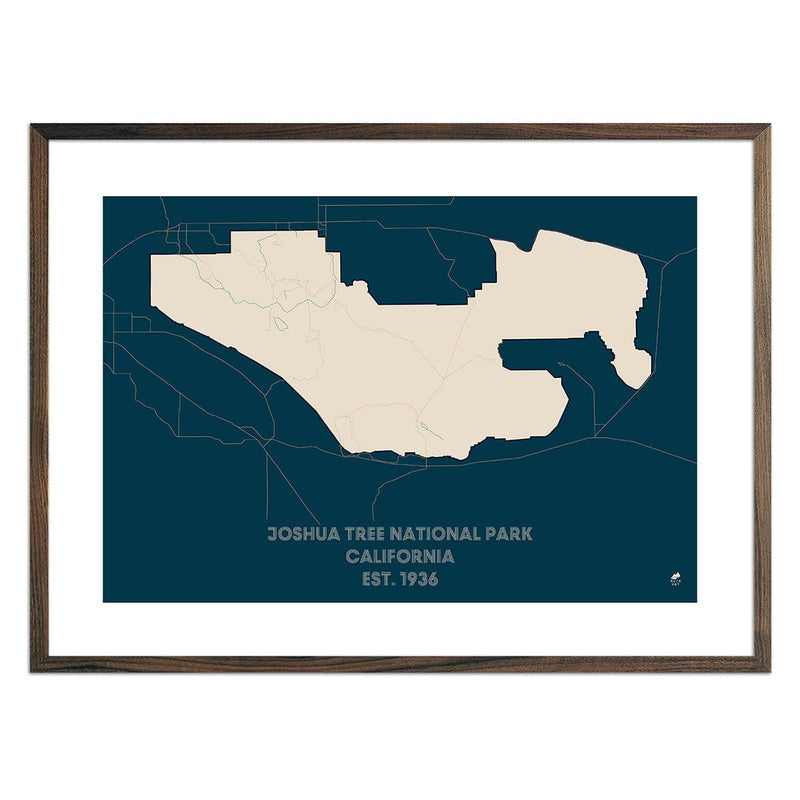 Joshua Tree National Park Map - Muir Way - National Park