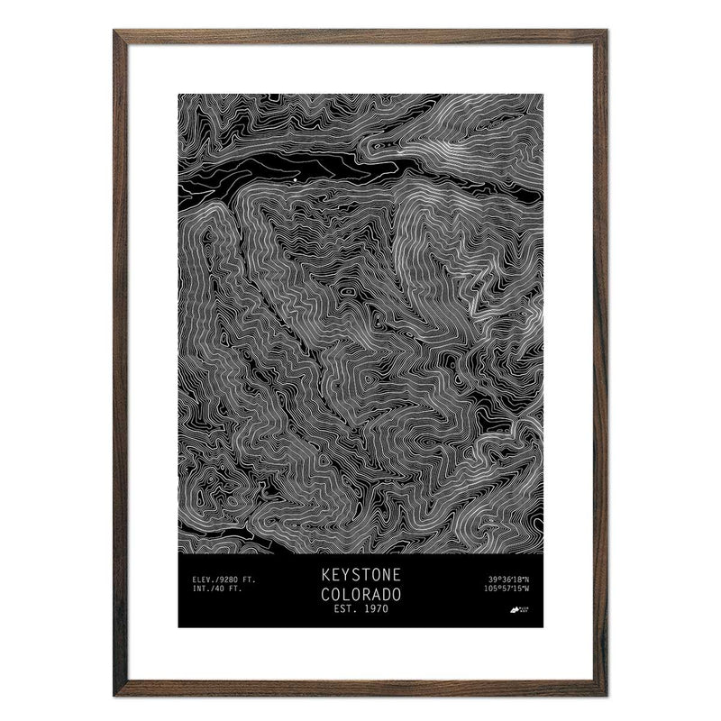 Keystone, Colorado - Muir Way - TOPO Series