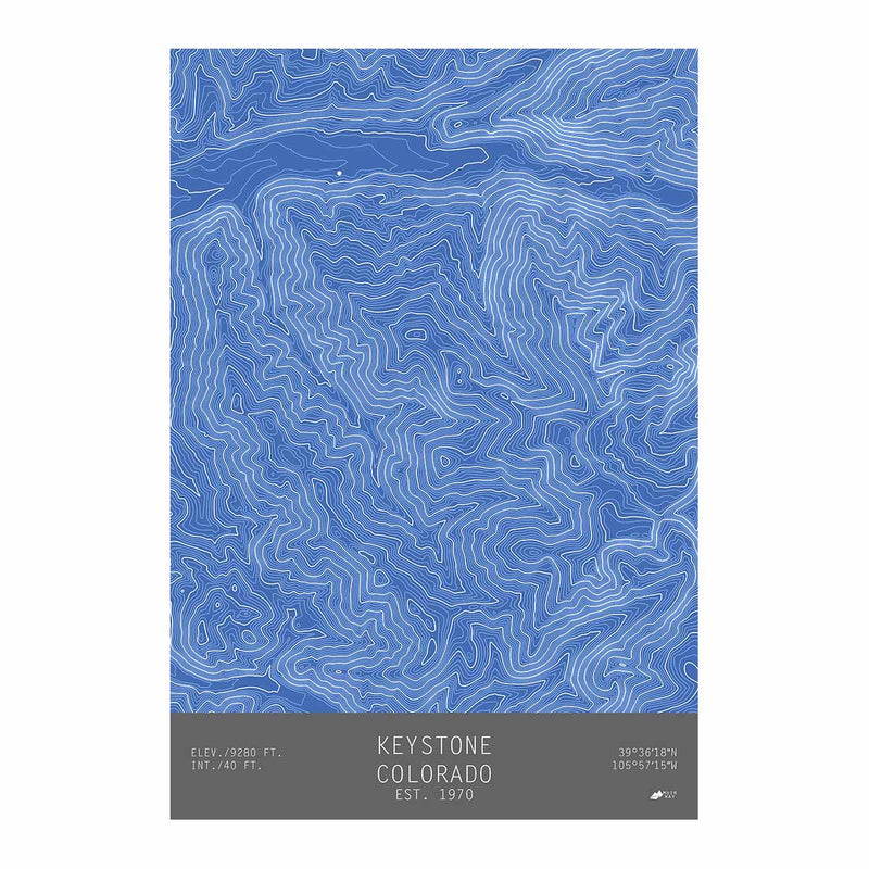 Keystone, Colorado - Muir Way - TOPO Series