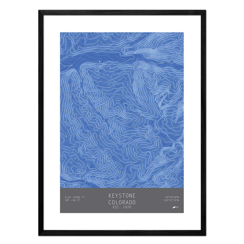 Keystone, Colorado - Muir Way - TOPO Series