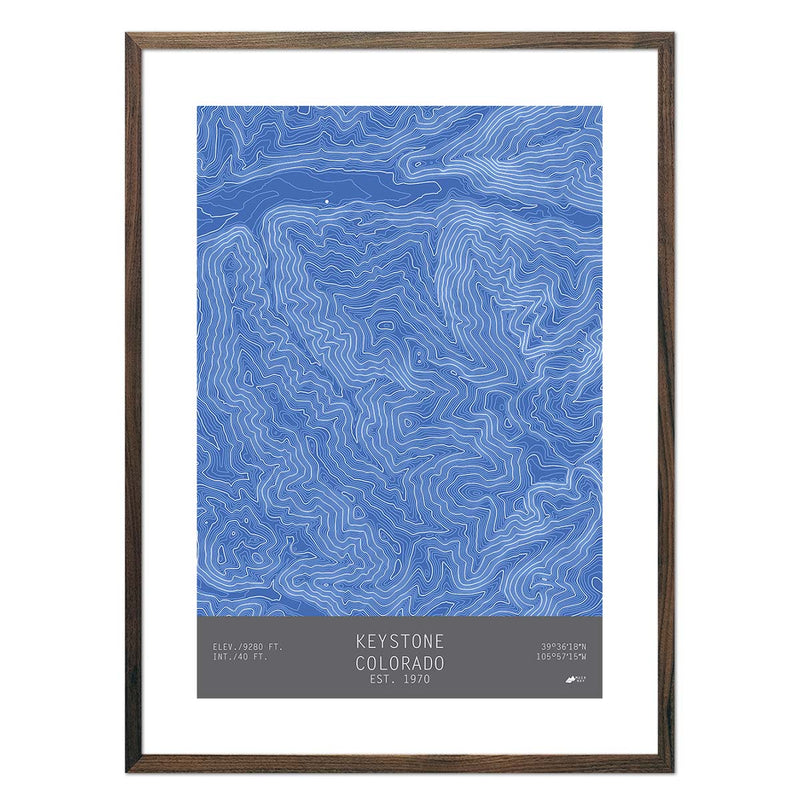 Keystone, Colorado - Muir Way - TOPO Series