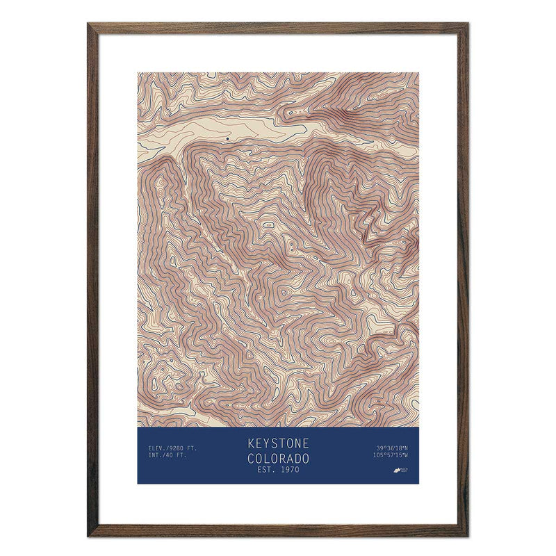 Keystone, Colorado - Muir Way - TOPO Series