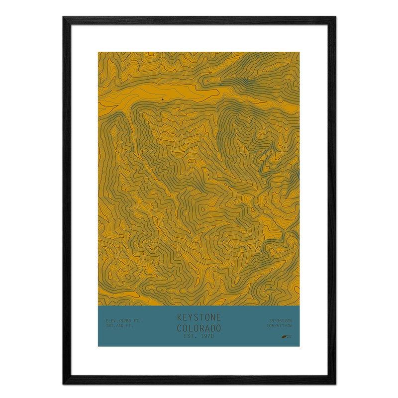 Keystone, Colorado - Muir Way - TOPO Series