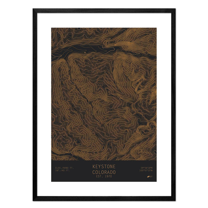 Keystone, Colorado - Muir Way - TOPO Series