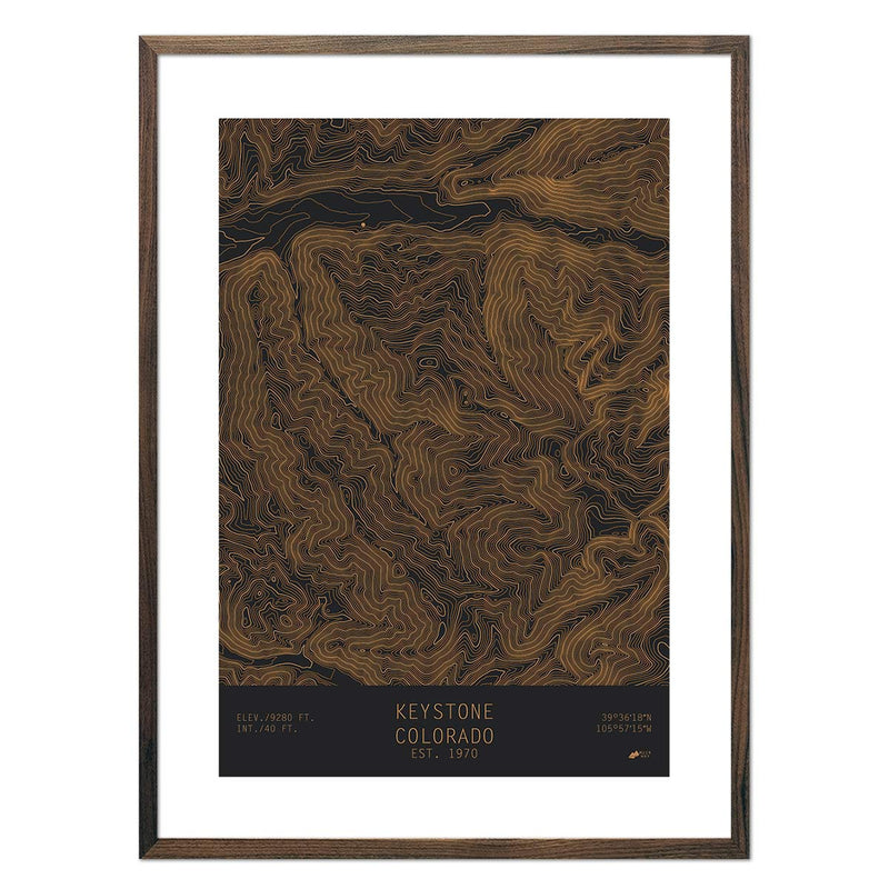 Keystone, Colorado - Muir Way - TOPO Series
