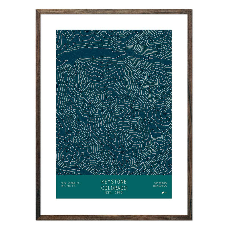 Keystone, Colorado - Muir Way - TOPO Series