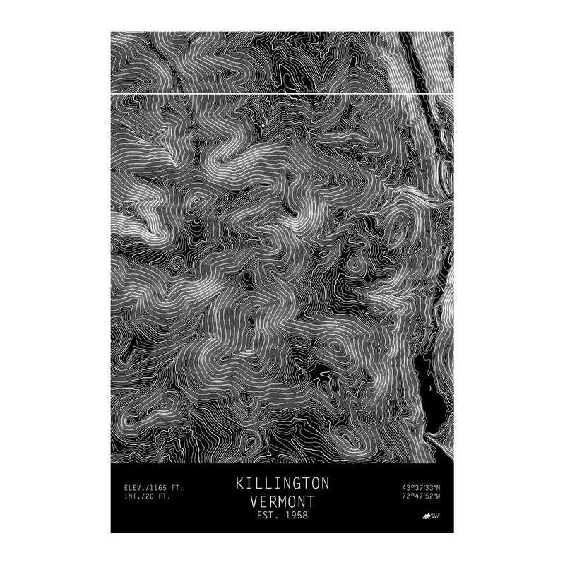 Killington, Vermont - Muir Way - TOPO Series
