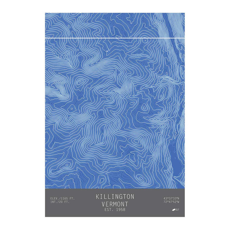 Killington, Vermont - Muir Way - TOPO Series