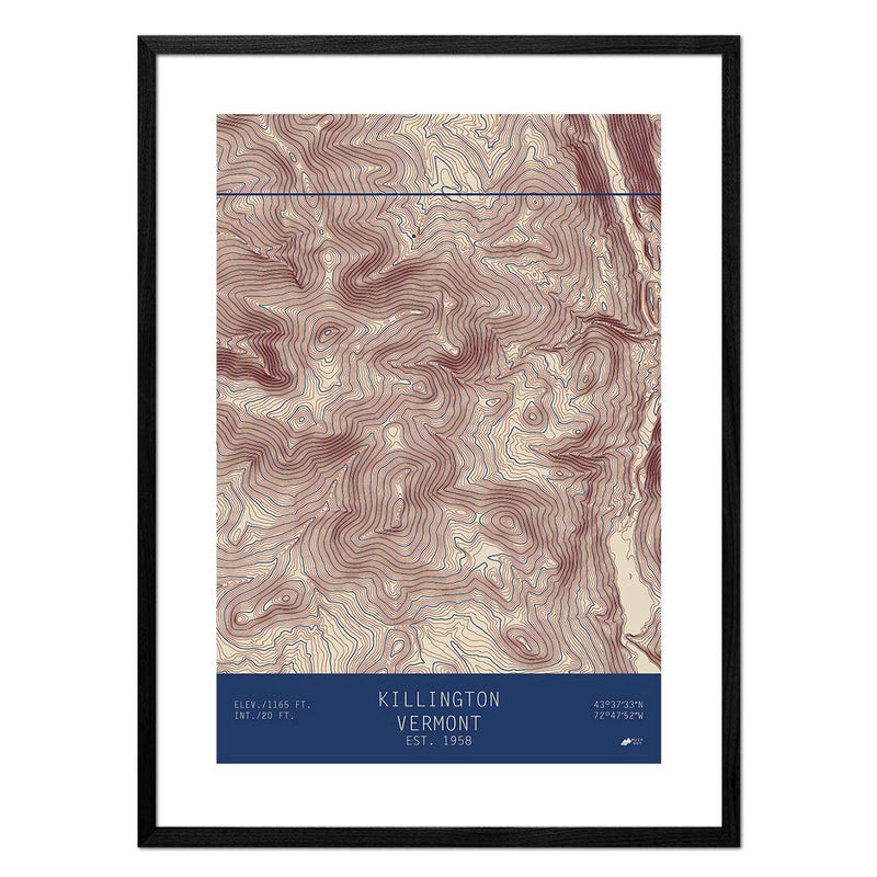 Killington, Vermont - Muir Way - TOPO Series