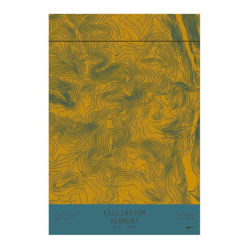 Killington, Vermont - Muir Way - TOPO Series