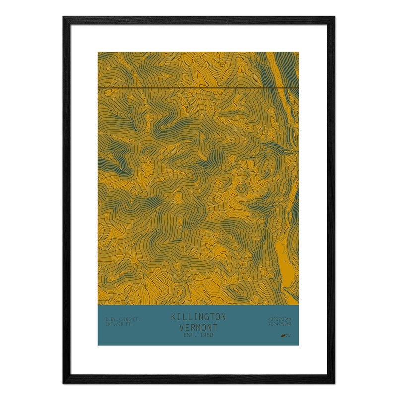 Killington, Vermont - Muir Way - TOPO Series