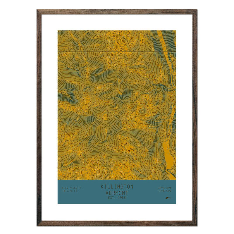Killington, Vermont - Muir Way - TOPO Series