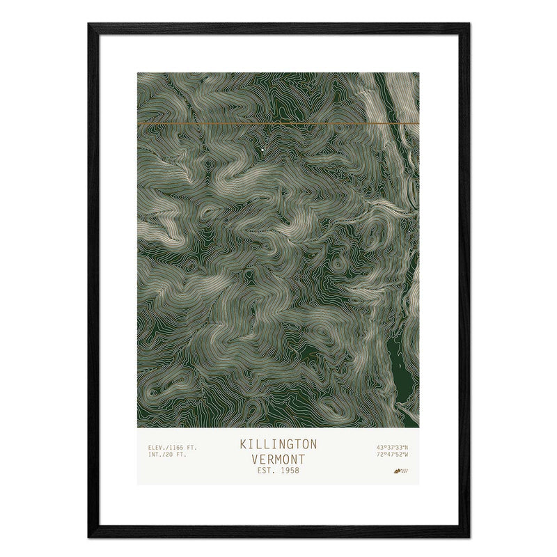 Killington, Vermont - Muir Way - TOPO Series