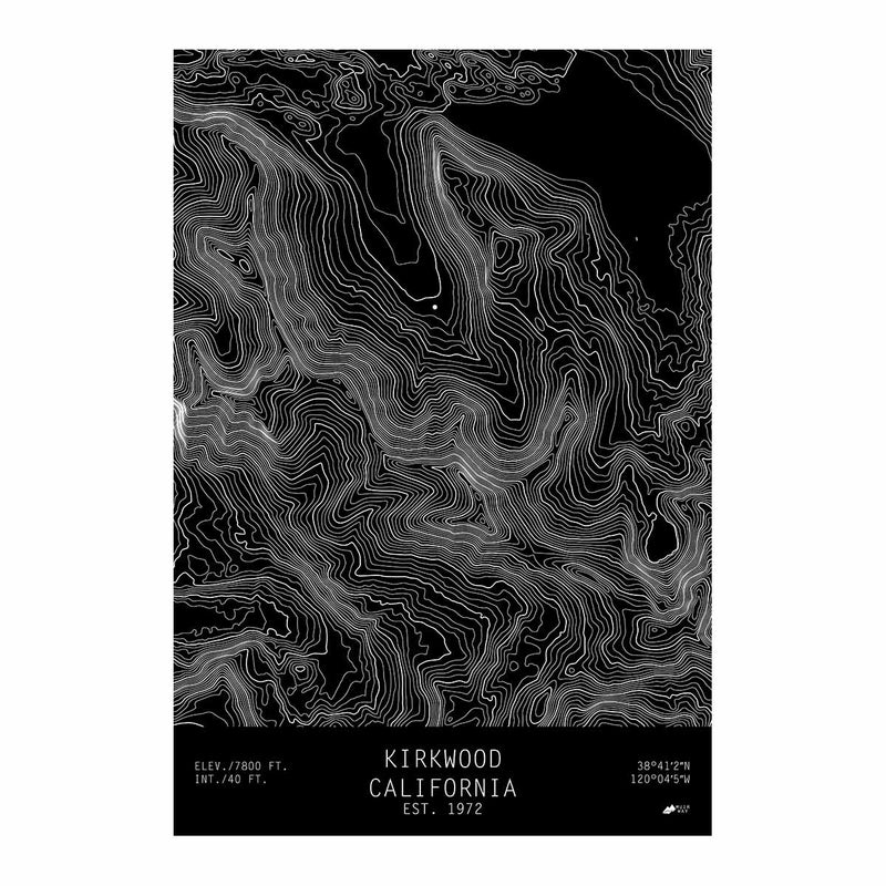 Kirkwood, California - Muir Way - TOPO Series