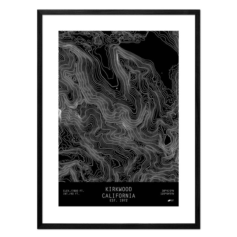Kirkwood, California - Muir Way - TOPO Series