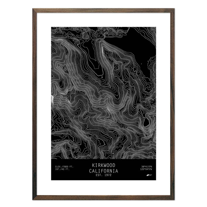 Kirkwood, California - Muir Way - TOPO Series