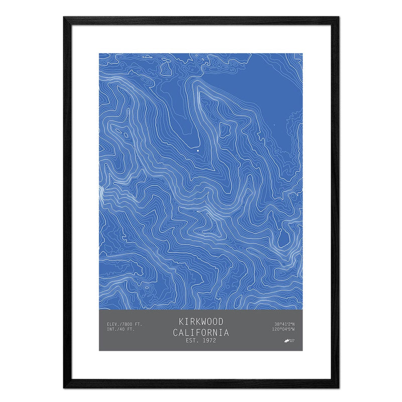 Kirkwood, California - Muir Way - TOPO Series